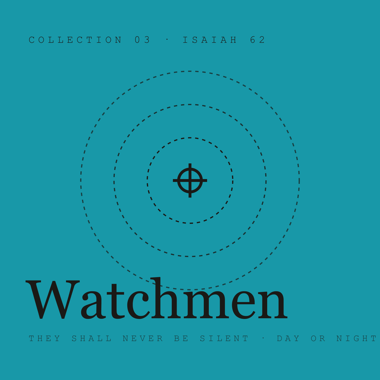 "Watchmen" series artwork (DEV EXAMPLE — brand-system cover, see docs/09)
